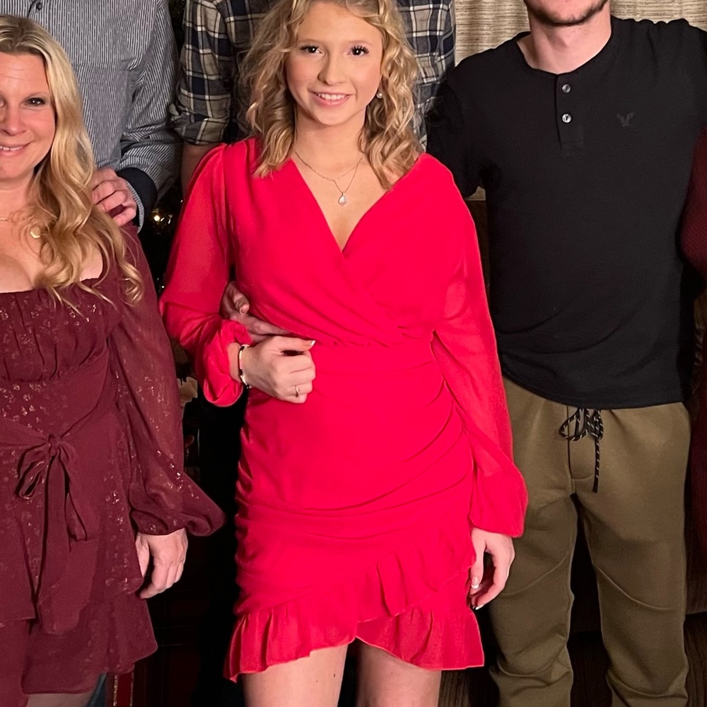 Shein Red Dress